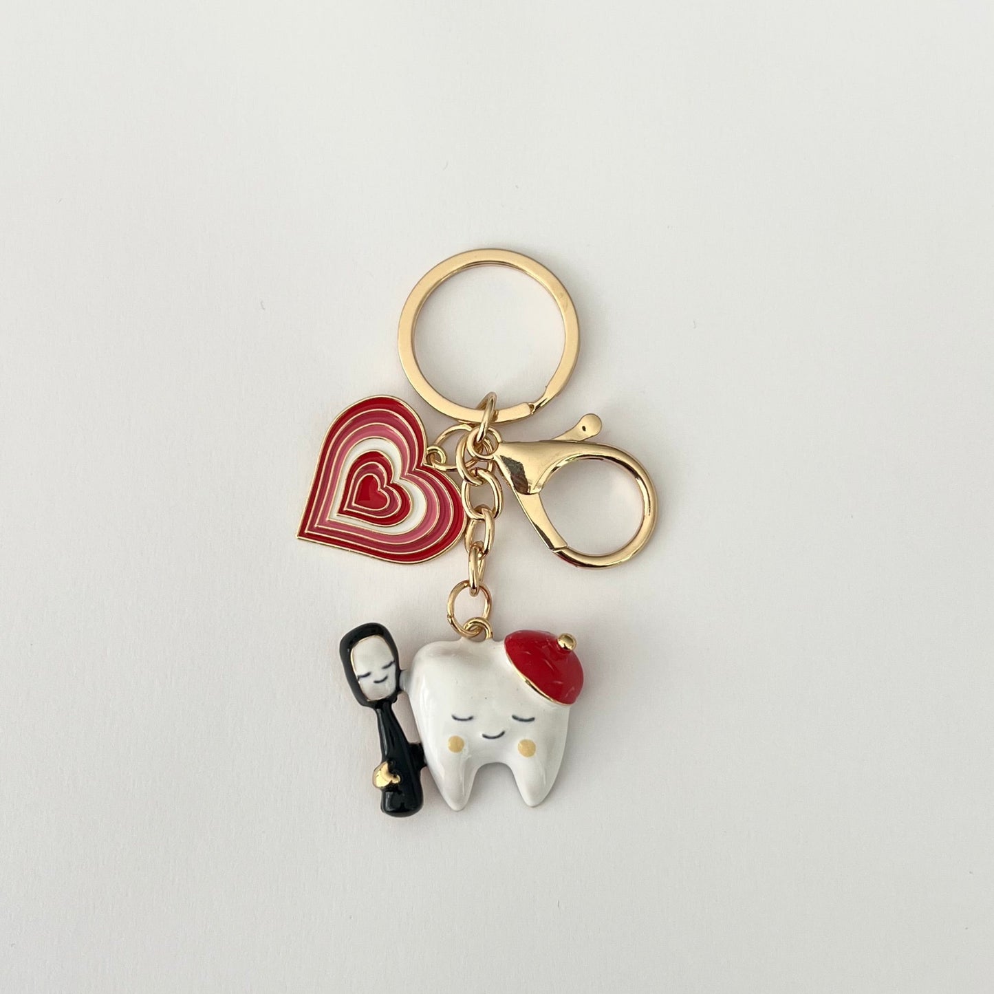 Fırçalı Dişçi Anahtarlık