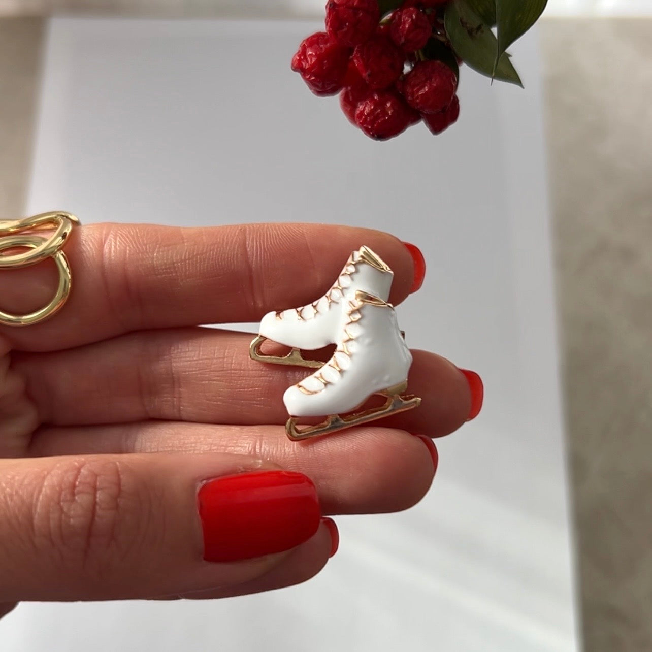 Buz Pateni Broş⛸️