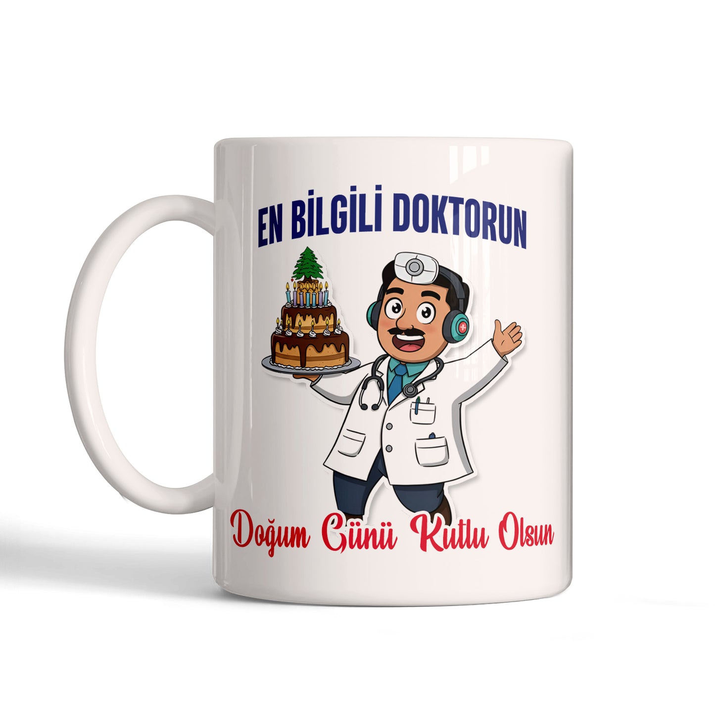Doğum Günü Temalı Doktor Kupa