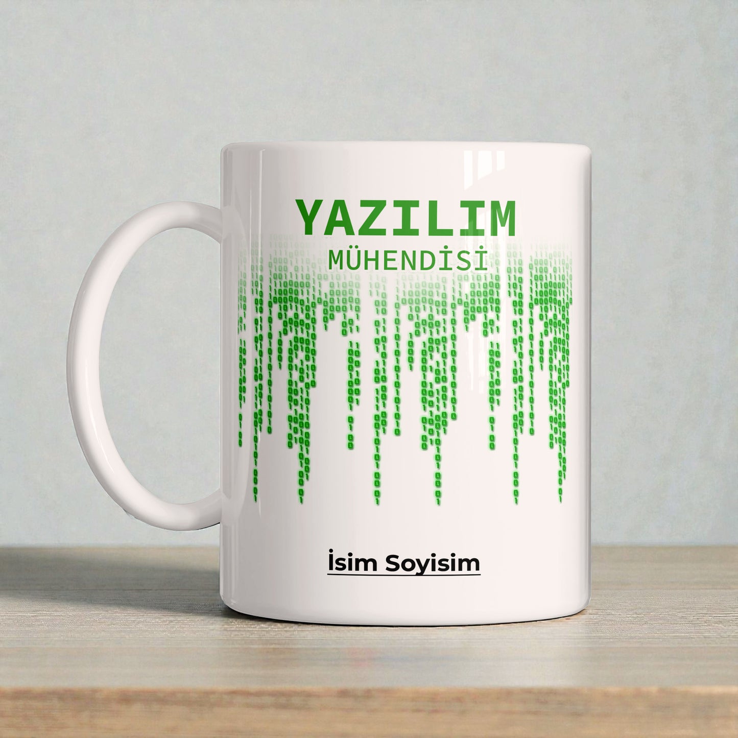 Yazılım Mühendisi Kod Temalı Kupa