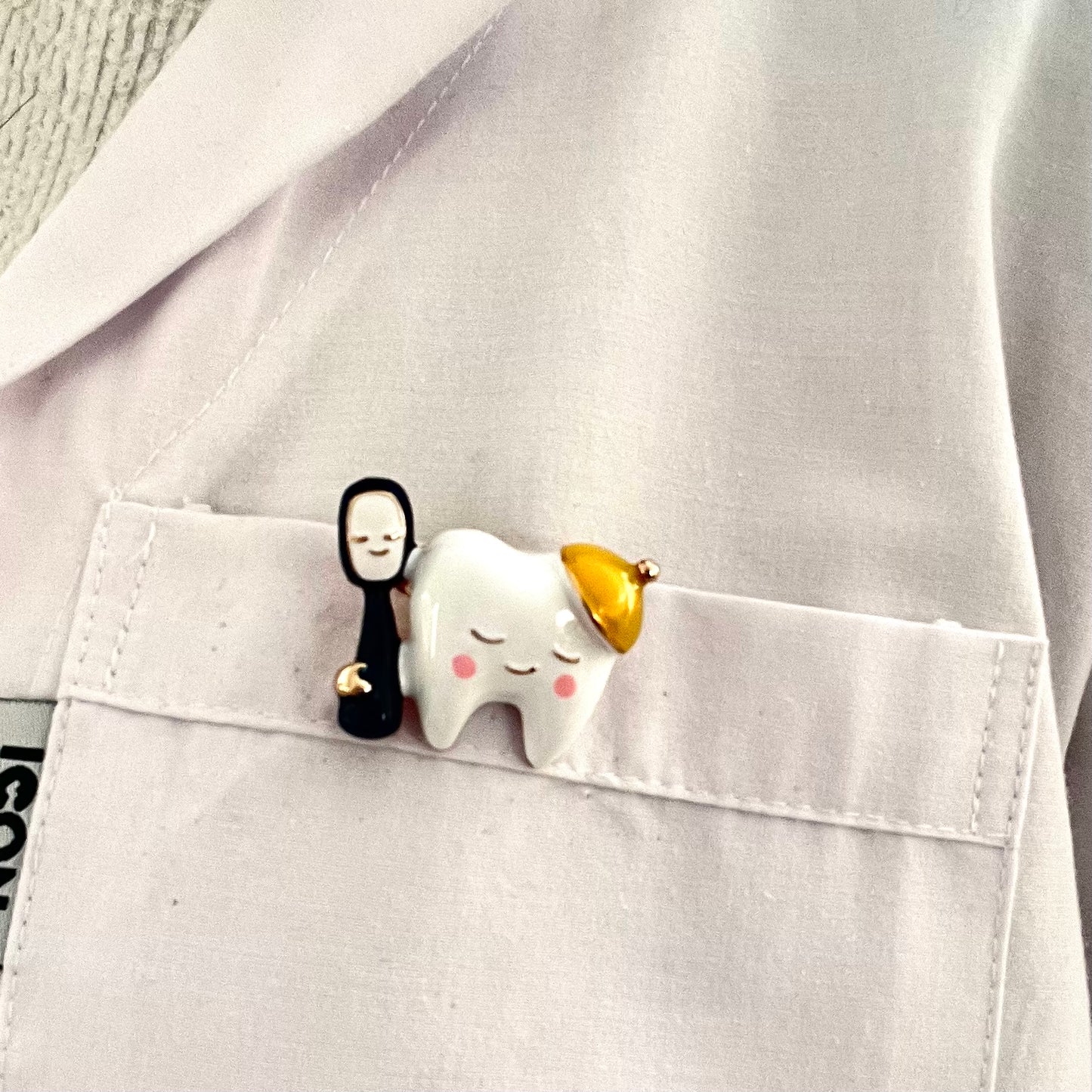 Fırçalı Dişçi Broş