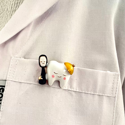 Fırçalı Dişçi Broş