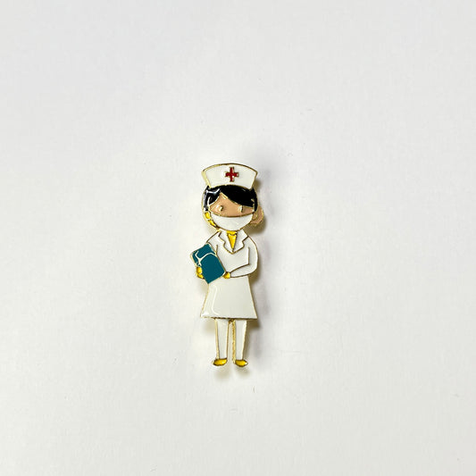 Maskeli Hemşire Broş