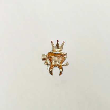 Taçlı Dişçi Broş