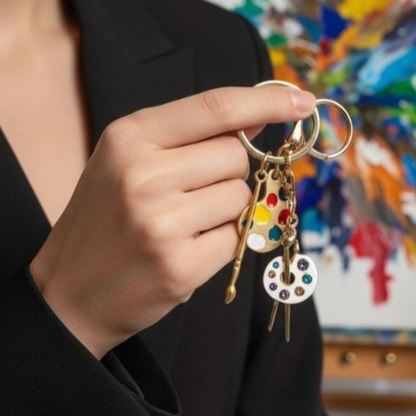 Resim Paleti Anahtarlık🎨