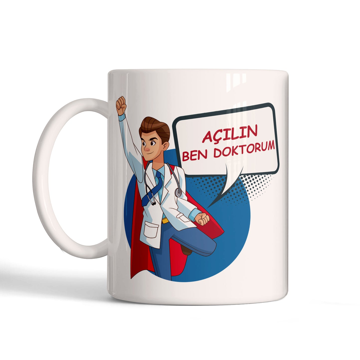 Açılın Ben Doktorum Tasarımlı Kupa