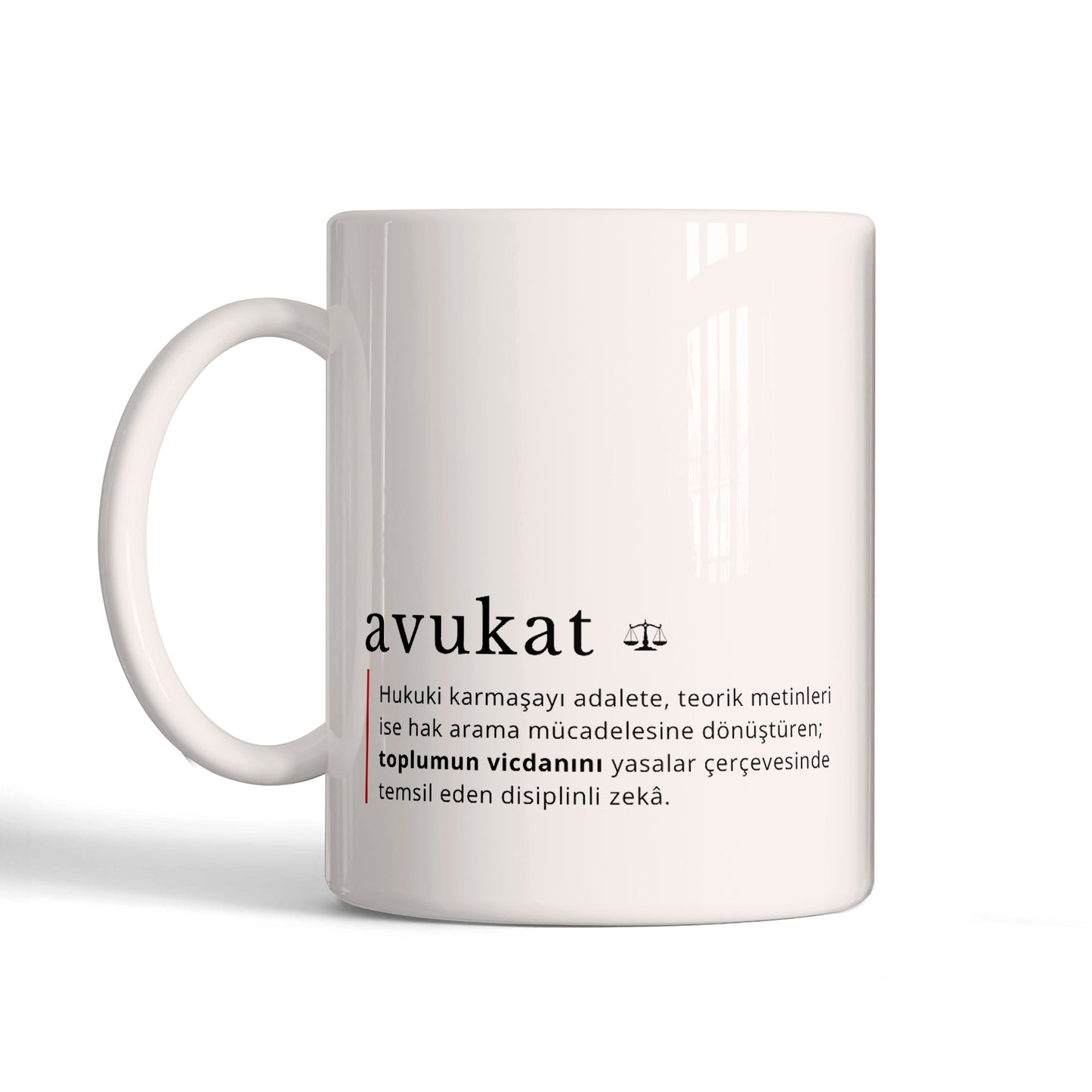 Avukat Kimdir Temalı Kupa