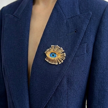 Blue Eye Tasarım Broş