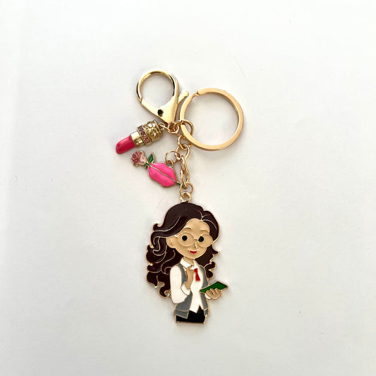 Kadın Öğretmen Anahtarlık