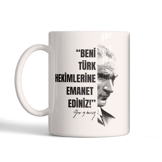 Doktorlar İçin Atatürk Tasarımlı Kupa 3