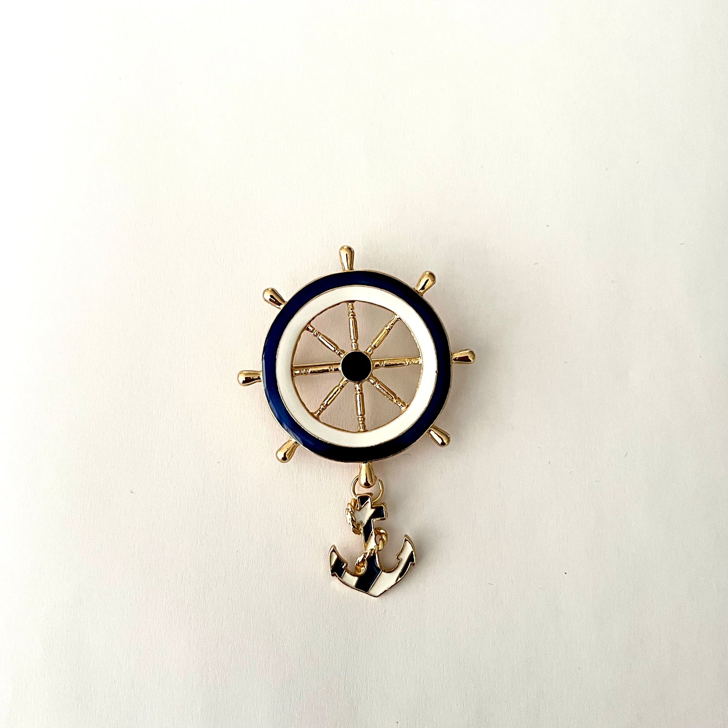 Denizci Dümen Broş⚓️