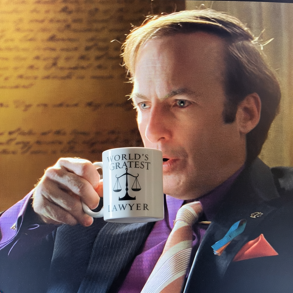 Saul Goodman Temalı Avukat Kupa
