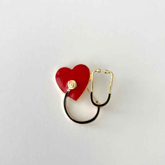 Kırmızı Kalpli Steteskop♥️