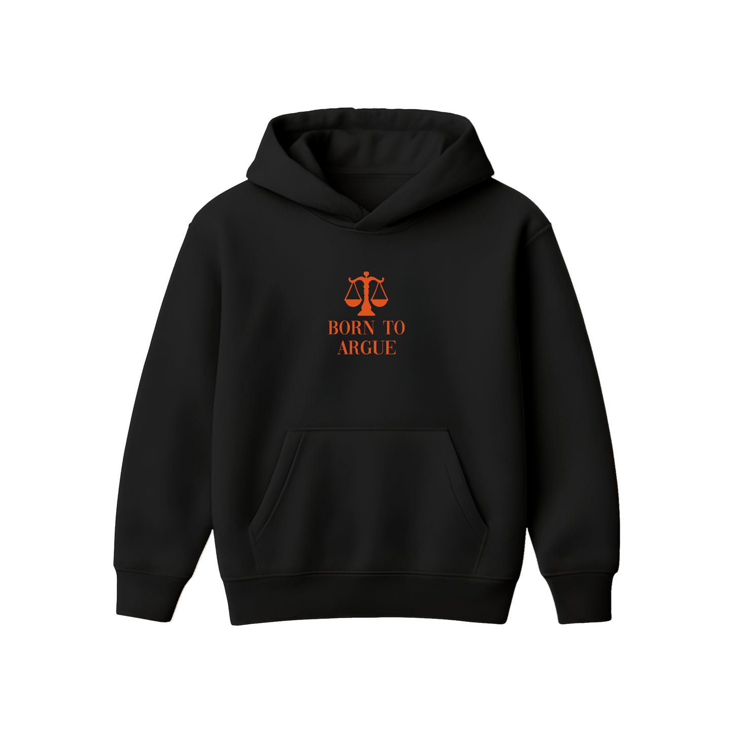 Born to Argue Tasarımlı Avukat Hoodie