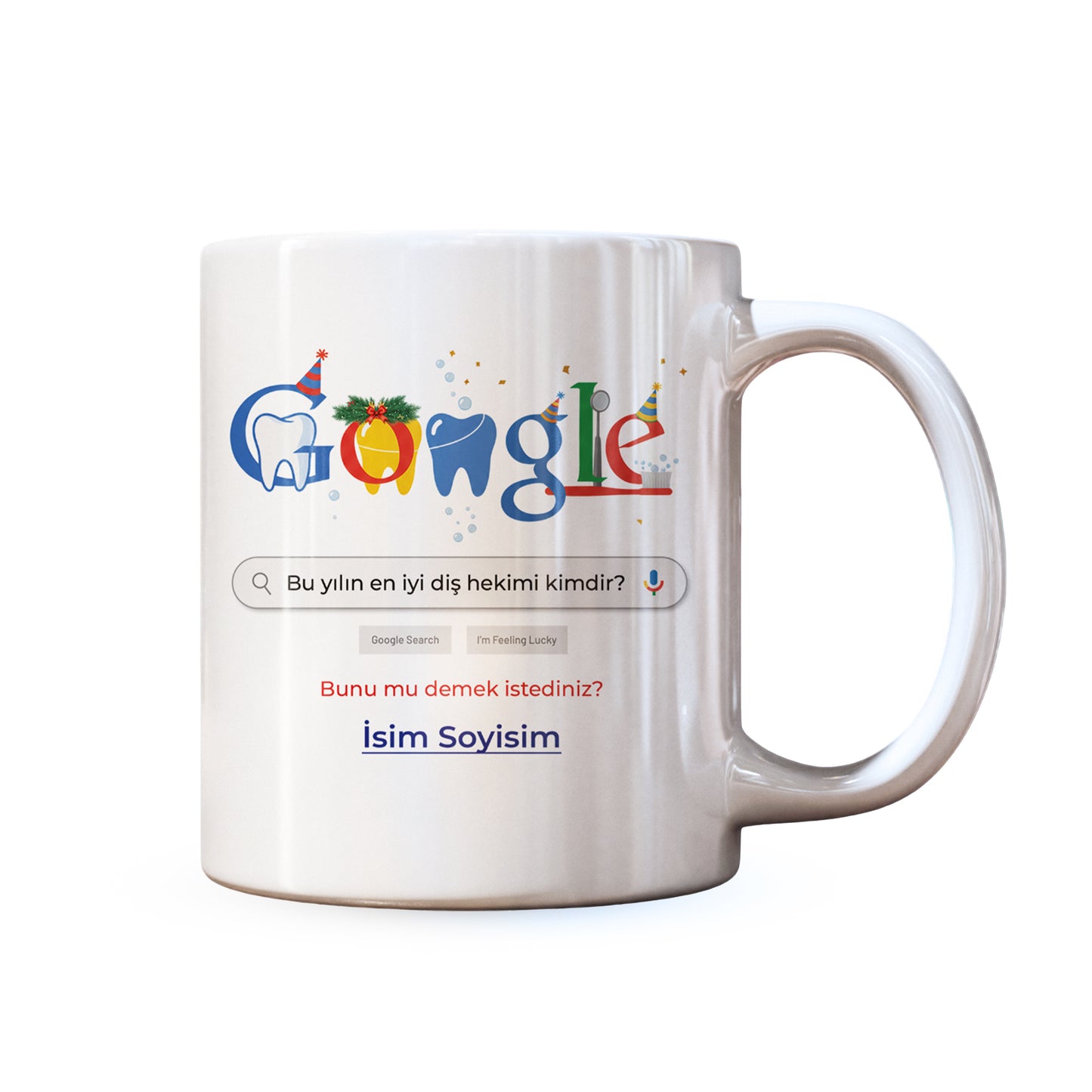 Diş Hekimi Temalı Kupa