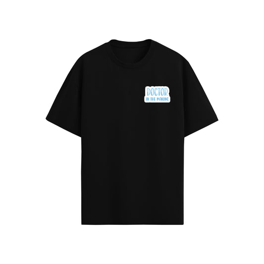 Doktor Adayı Tasarımlı T-Shirt Oversize