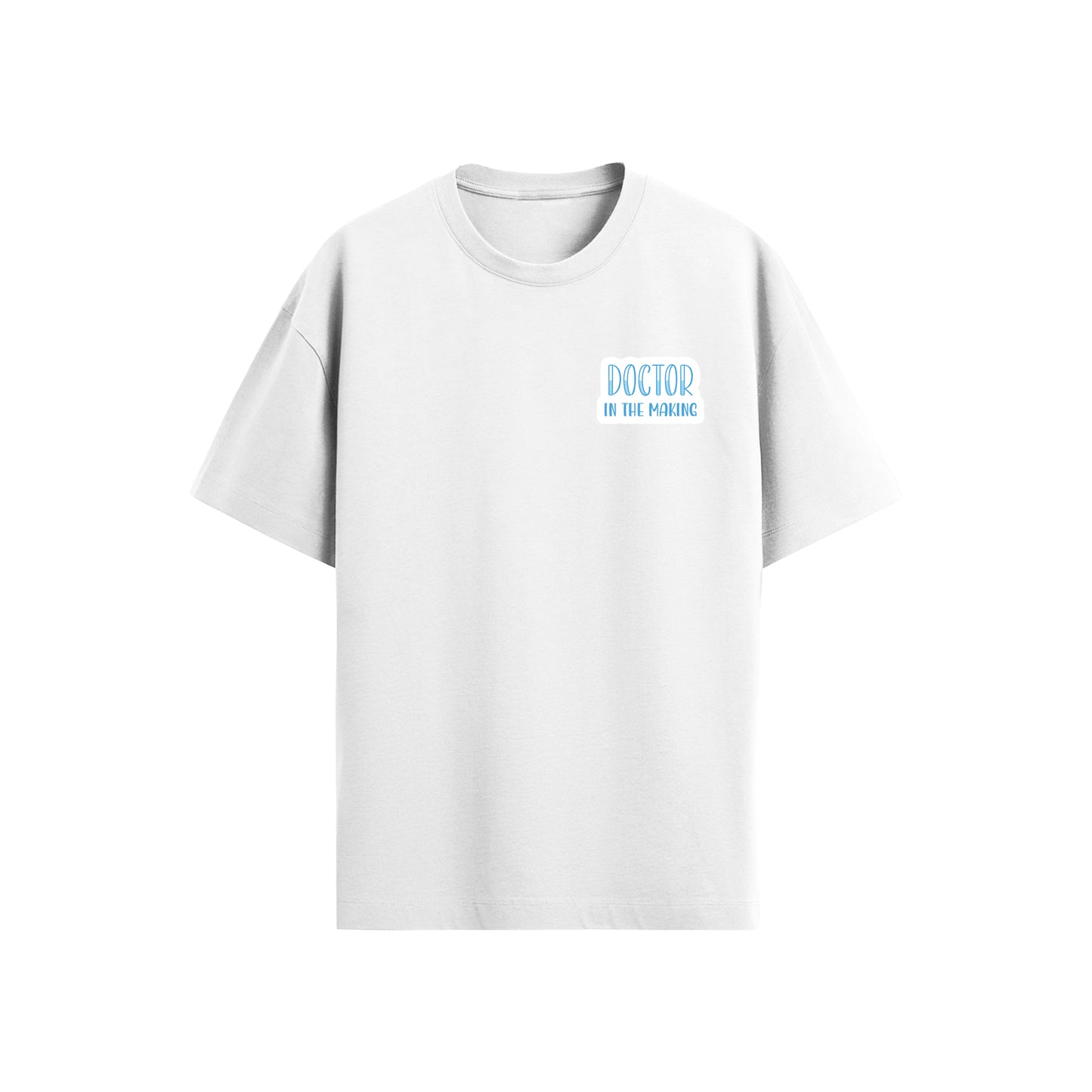 Doktor Adayı Tasarımlı T-Shirt Oversize