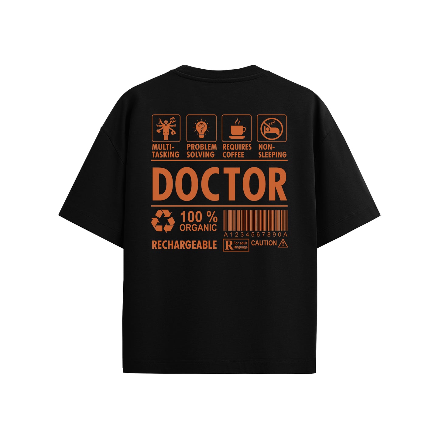 Doktorlar için T-Shirt Oversize