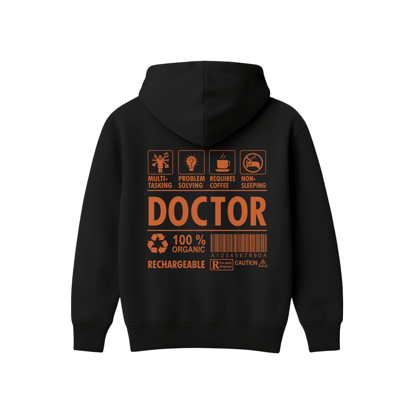 Doktorlar için Hoodie Oversize