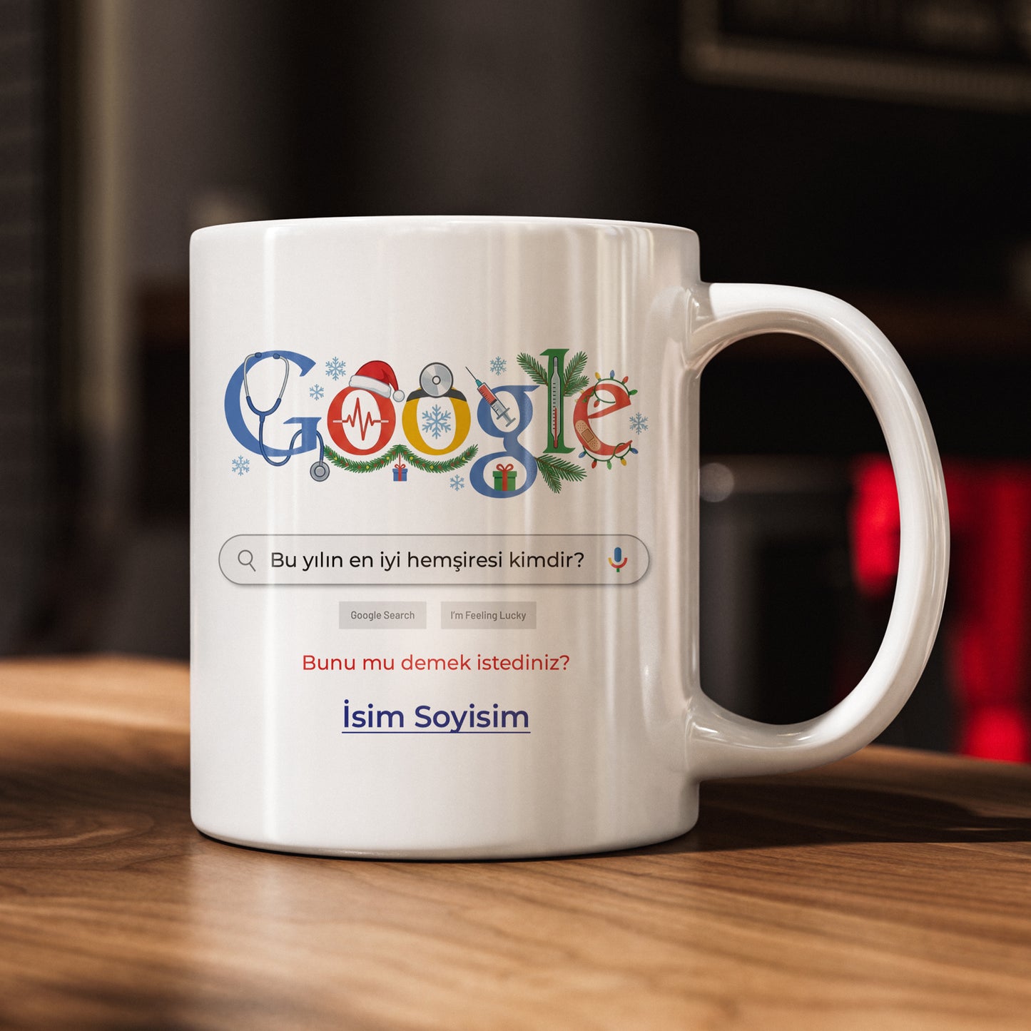 Hemşire Temalı Kupa