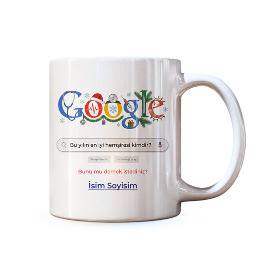 Hemşire Temalı Kupa