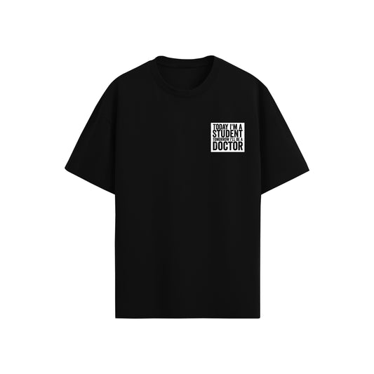 Tıp Öğrencisi Tasarımlı T-Shirt Oversize 3
