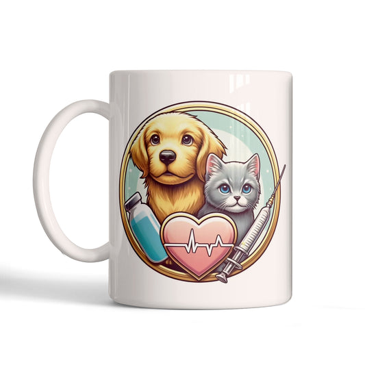 Veteriner Köpek Temalı Kupa
