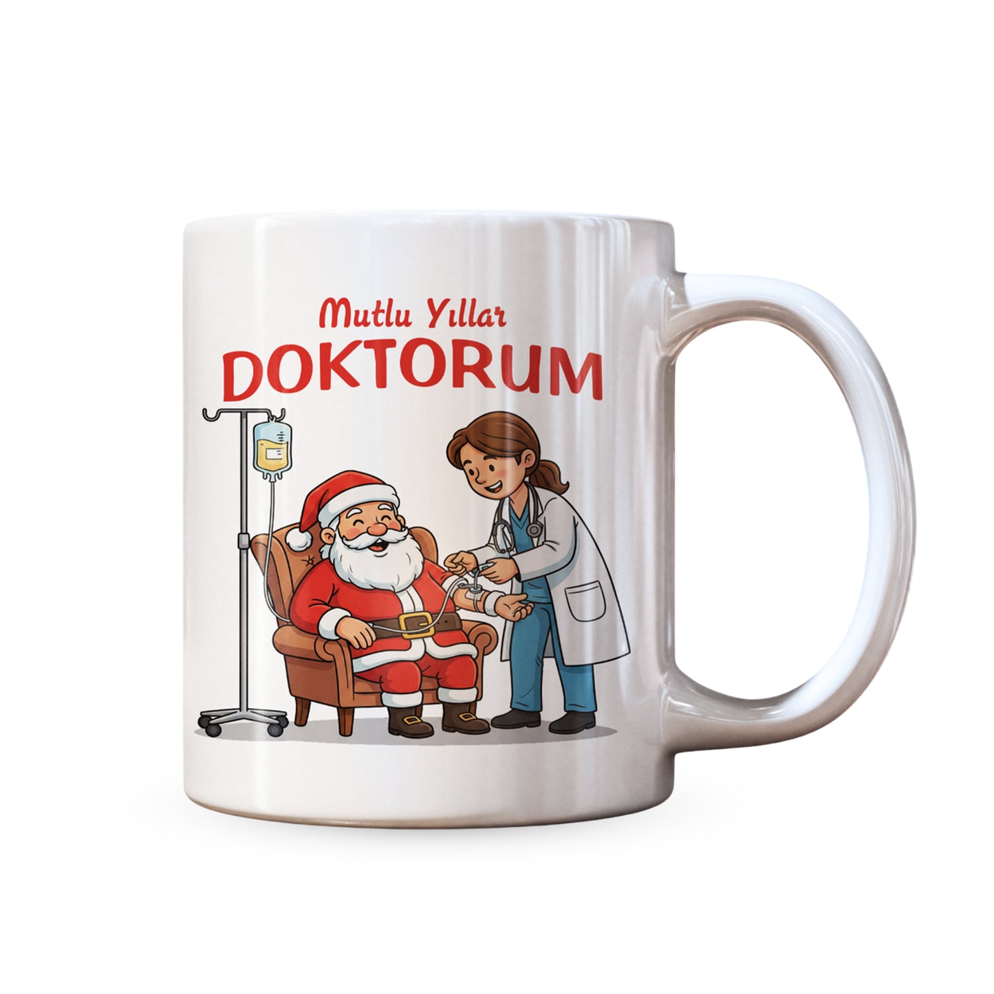 Doktor Yeniyıl Temalı Kupa