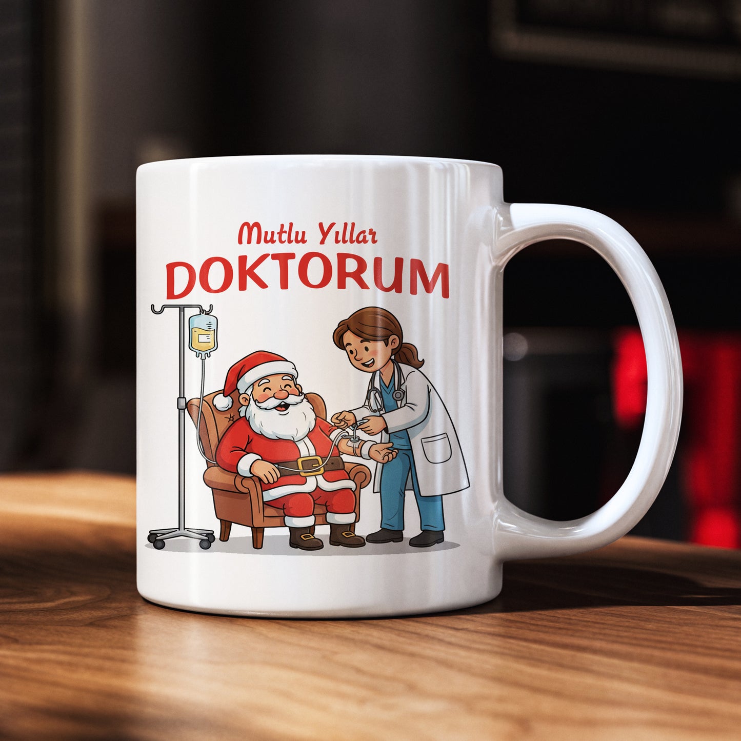 Doktor Yeniyıl Temalı Kupa