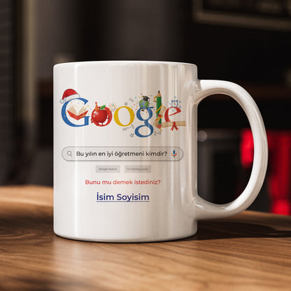 Öğretmen Temalı Kupa