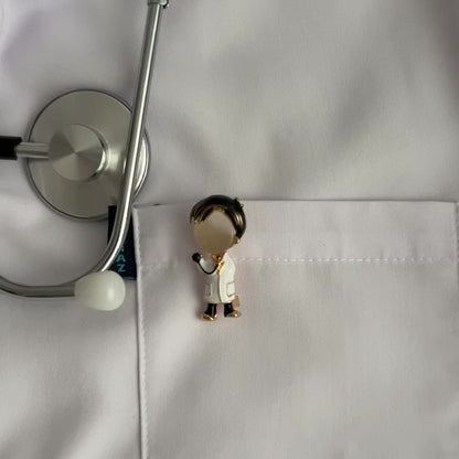 Erkek Doktor Broş
