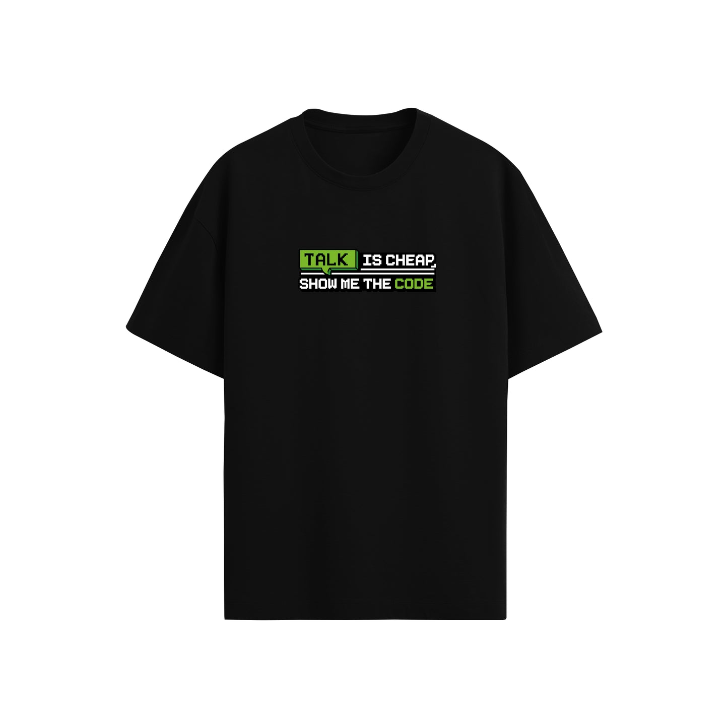 Yazılımcı Tasarımlı T-Shirt Oversize