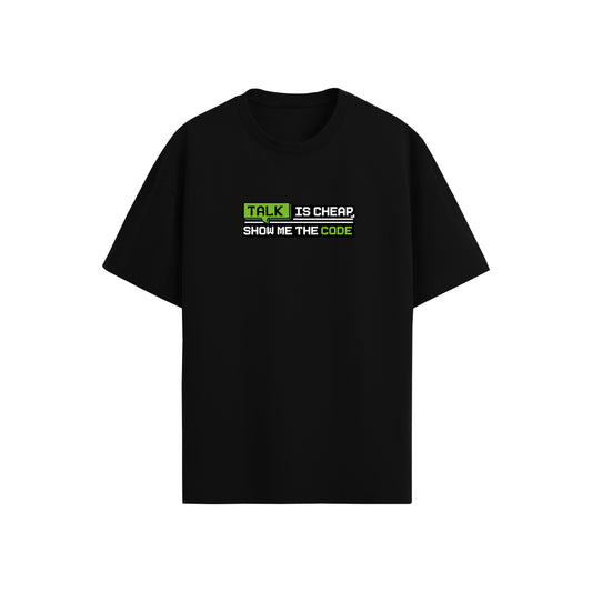 Yazılımcı Tasarımlı T-Shirt Oversize