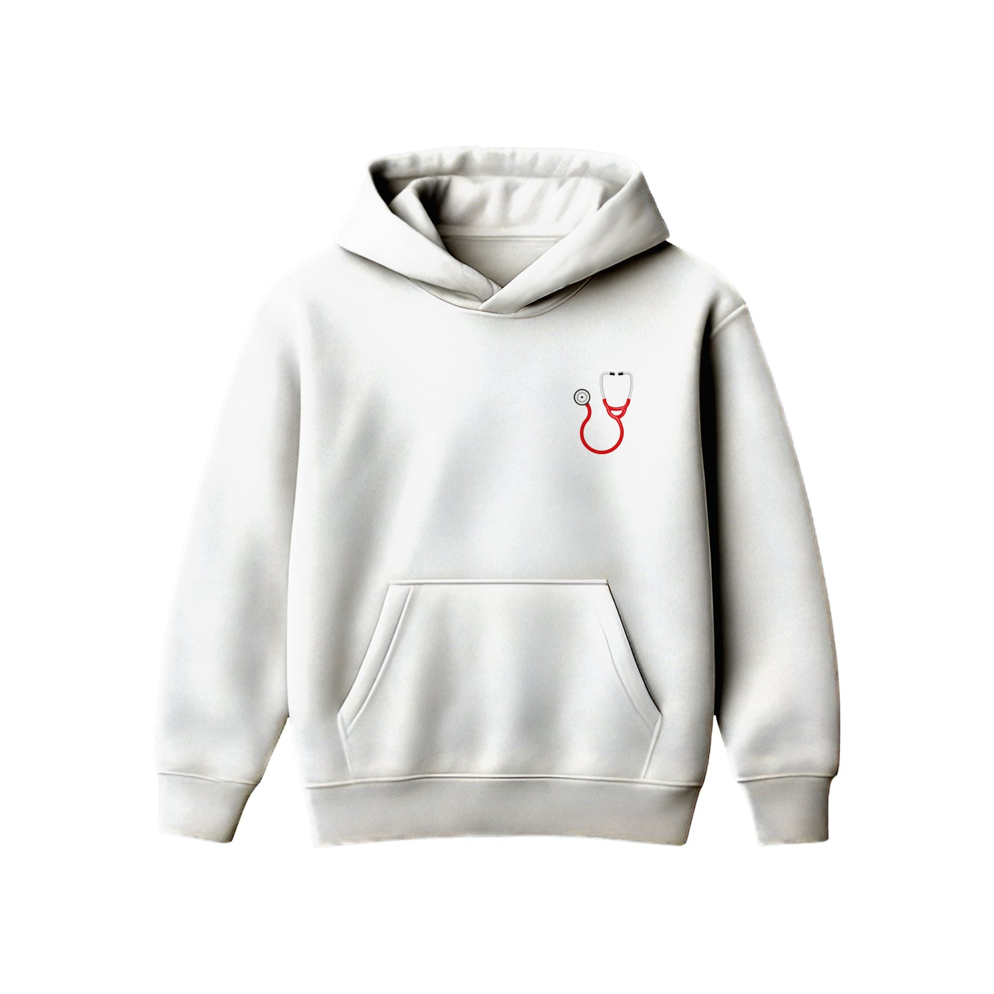 Doctor Tasarımlı Hoodie Oversize